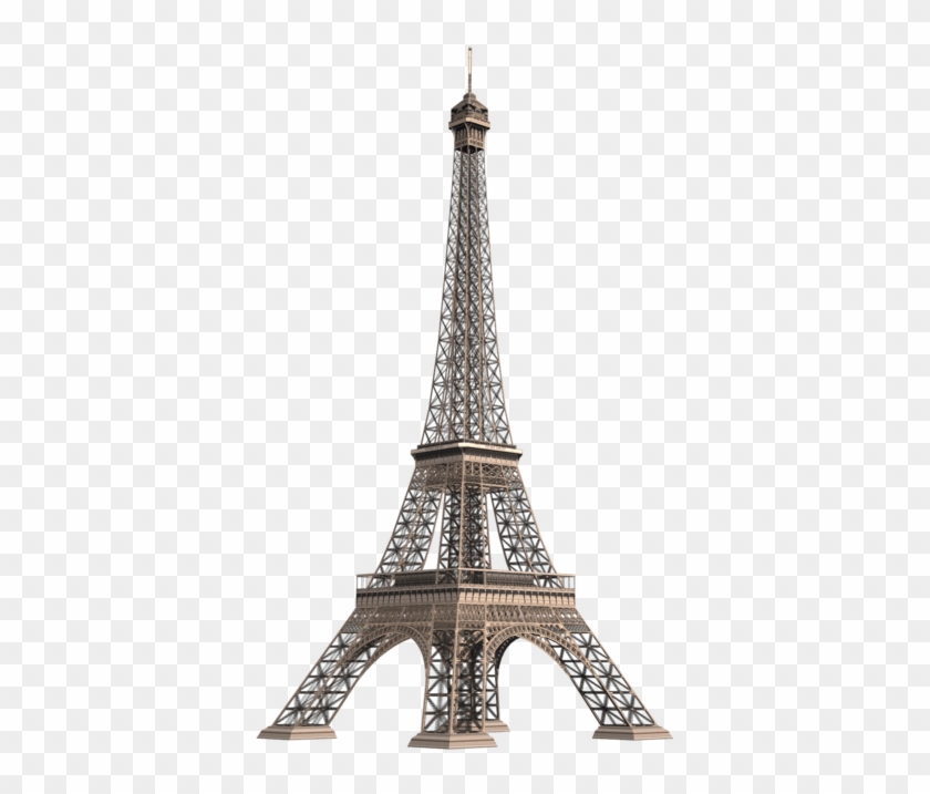 Eiffel Tower Metal - Eiffel Tower Free Png Clipart #59274