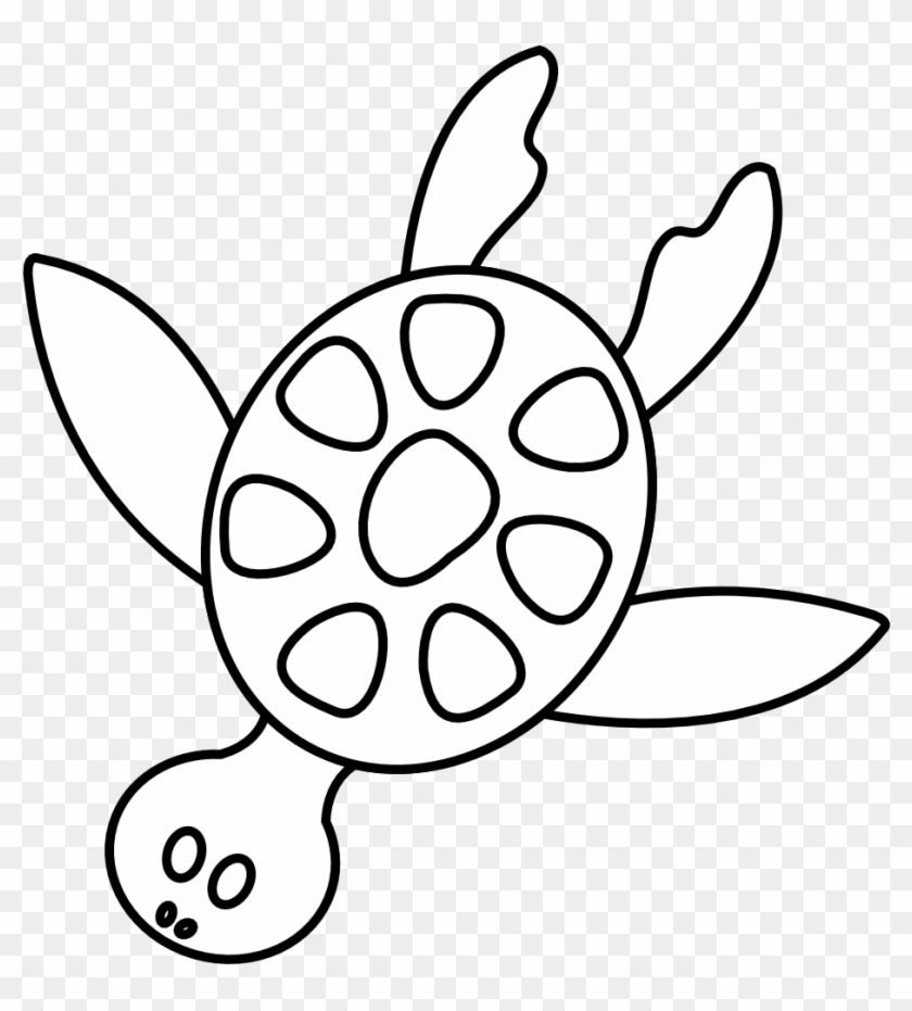 Black Dory Cliparts - Sea Animals Clipart Black And White - Png Download