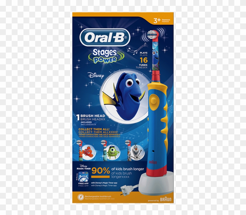 Click Image For Larger View - Oral B Stages Power Clipart