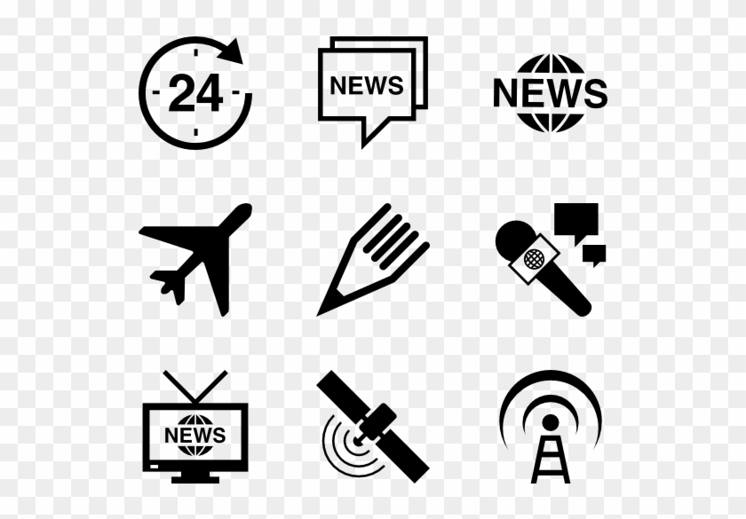 Journalicons - News Icon Clipart #59807