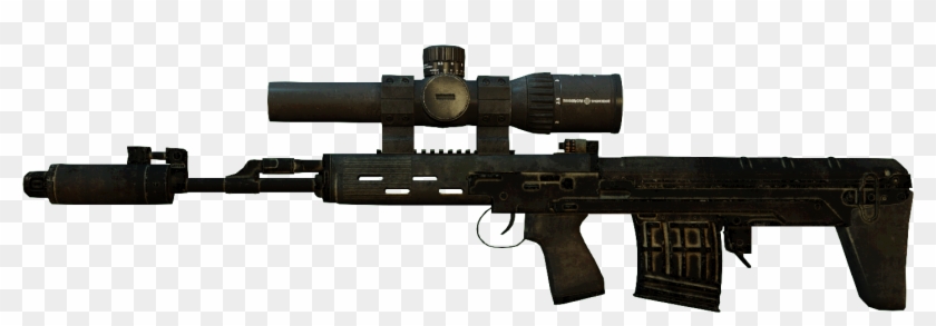 If The Original Author Of This Model Want Me To Take - Dragunov Svu Gun Clipart #59908