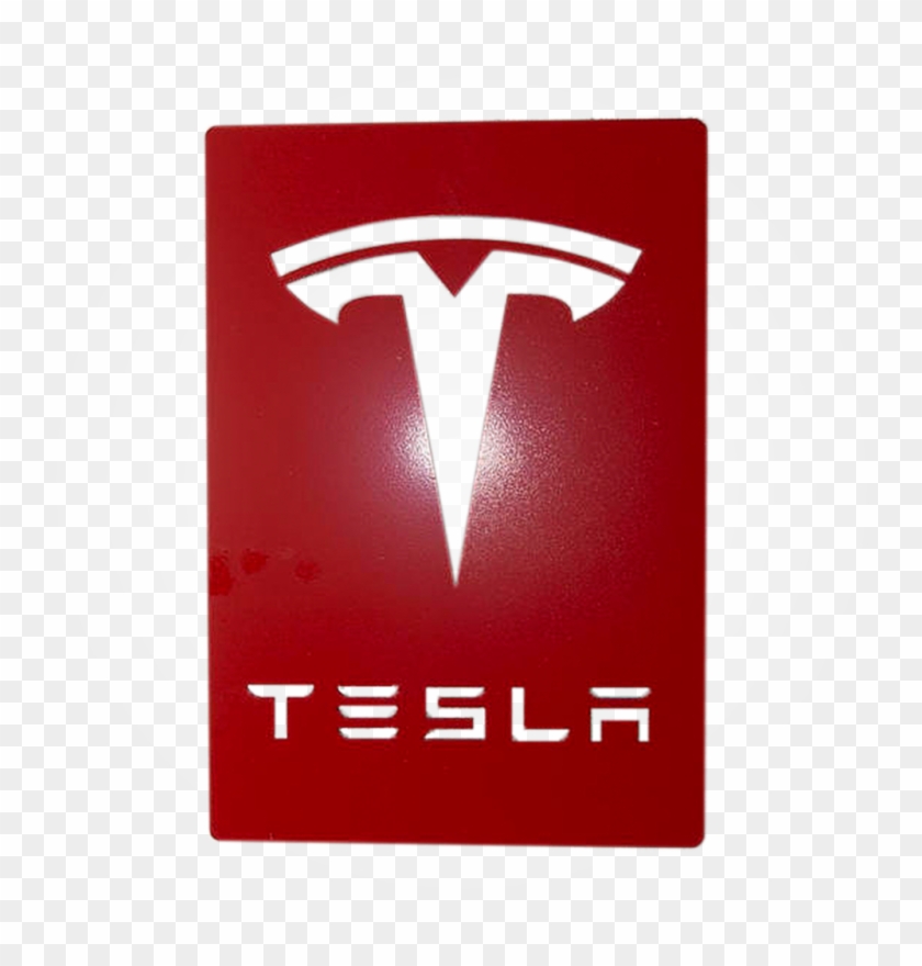 Tesla Motors Floating Custom Metal Signs - Tesla Motors Clipart #500167