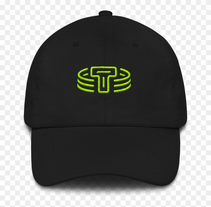 Tesla Universe Green Logo Cap - Pinochet Hat Clipart