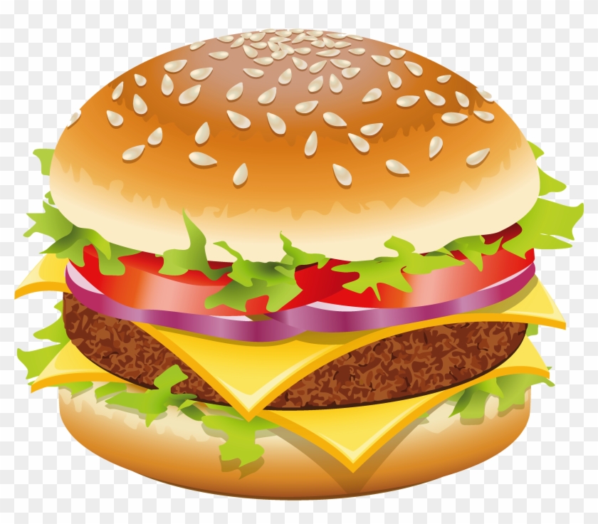 Burger Clipart - Png Download #500633