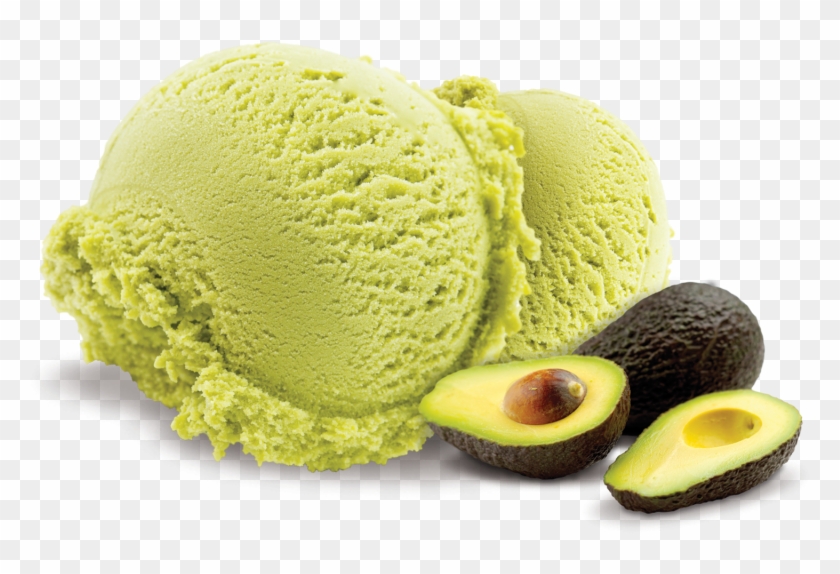 Scoop - Ice Cream Avocado Png Clipart