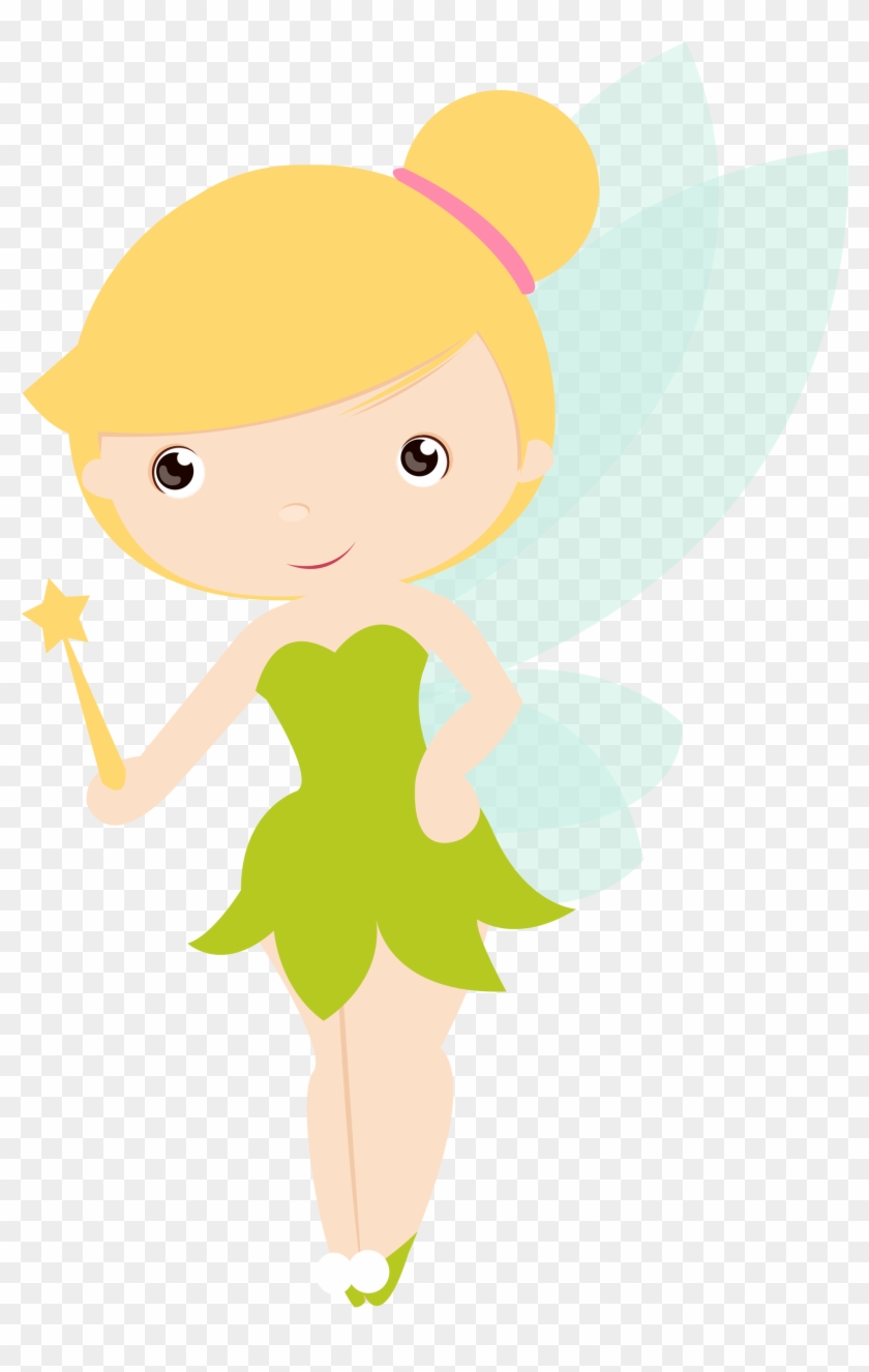 Baby Clipart Tinkerbell - Sininho Cute Png Transparent Png #500776