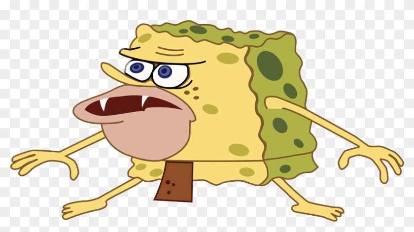 Caveman Spongebob No Background Clipart