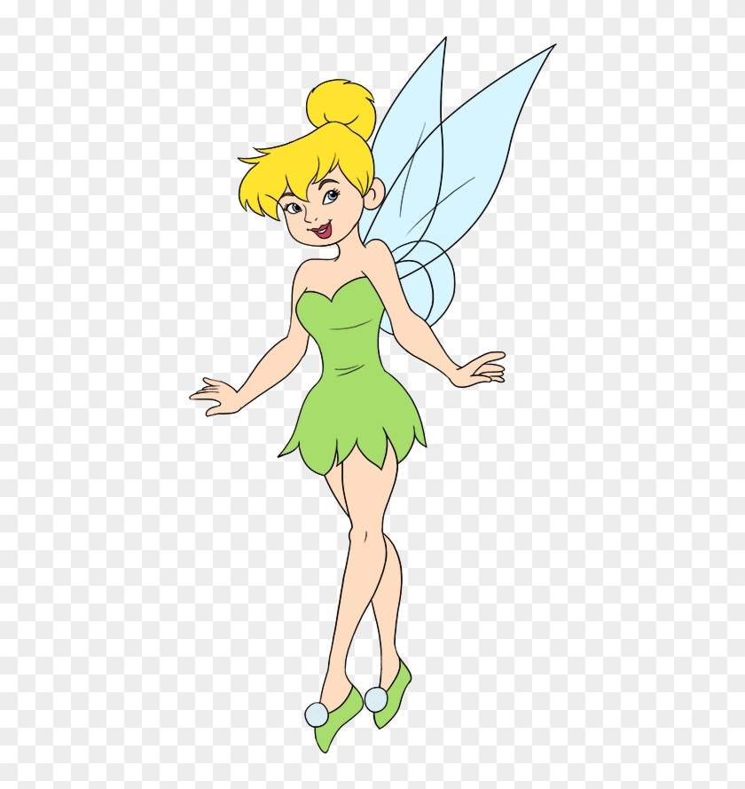 680 X 830 13 - Tinkerbell Drawn Clipart