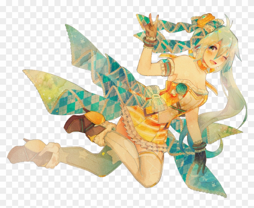 Speedpaint Orange Blossom Miku Hoshi Pan Pre Png Legend Clipart