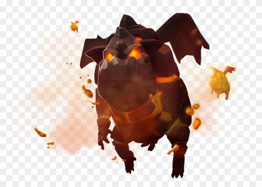 The Lava Hound Is A Slow-moving Flying Tank - Clash Of Clans Lava Hound Png Clipart #501507