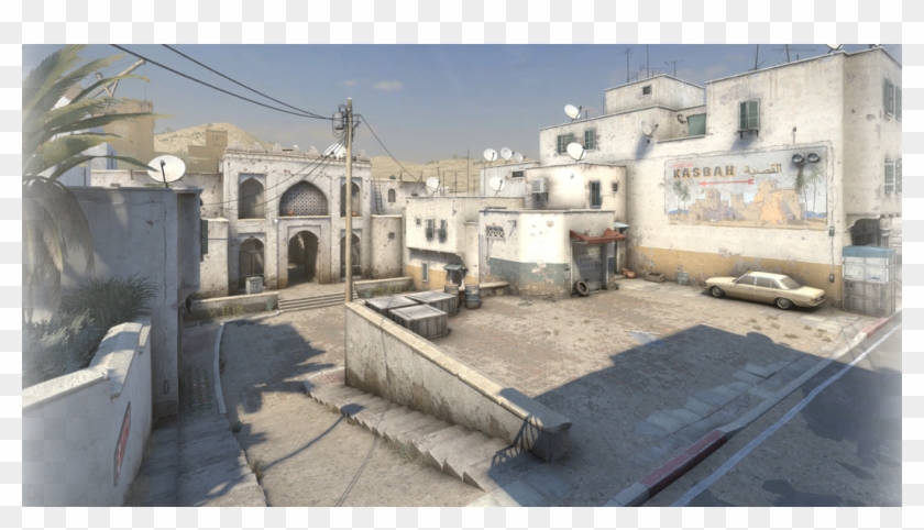 We Asked The Best Csgo Players In The World About Dust2's - Cs Go Dust 2 Map Clipart #501685