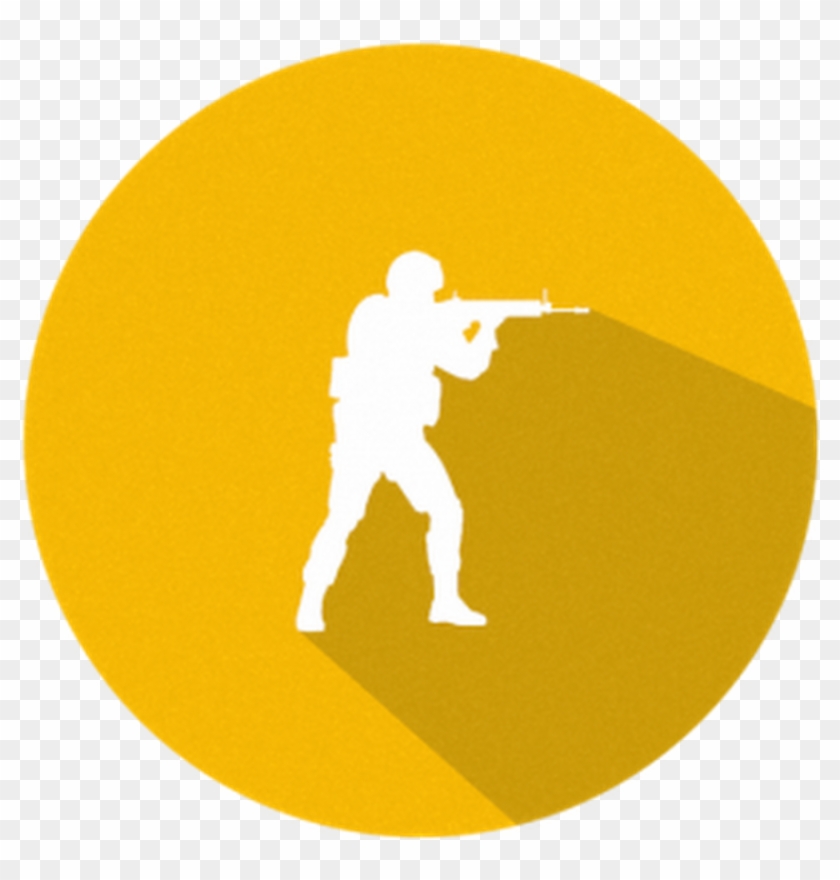Csgo Orange Photo Icon - Counter Strike Global Offensive Icon Flat Clipart #501733