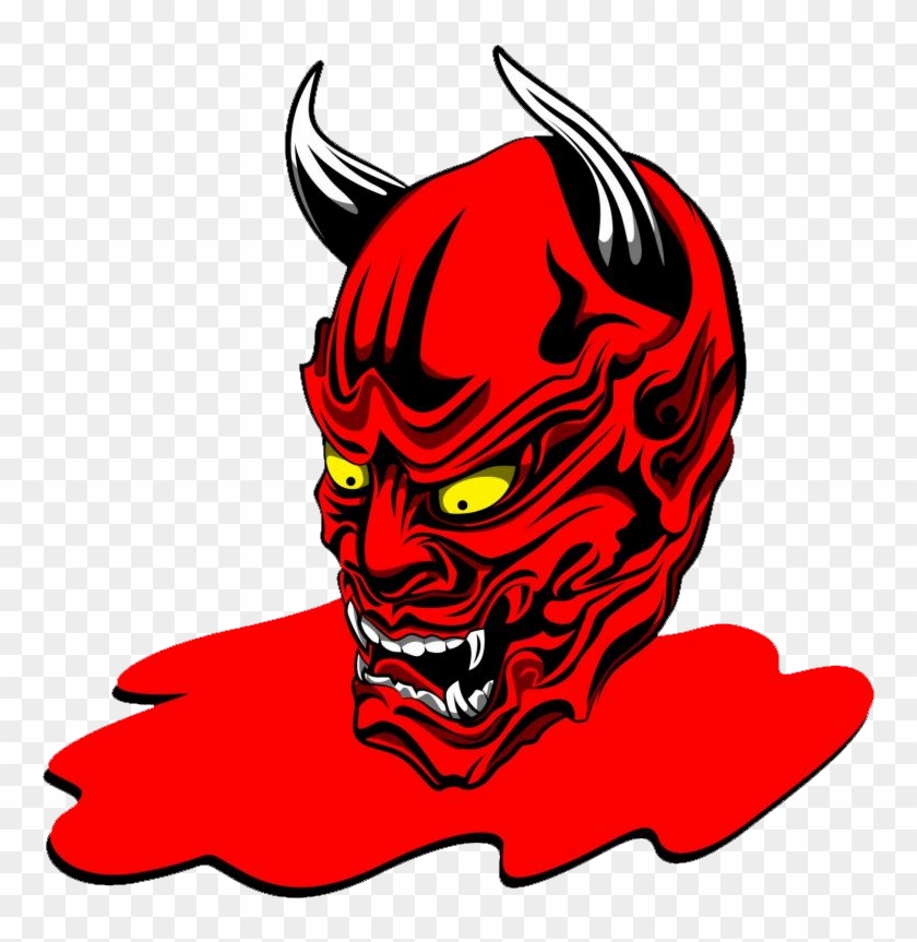 Svg Free Scary Face Changer Pro Apk Download Android - Japanese Demon Face Png Clipart #501840