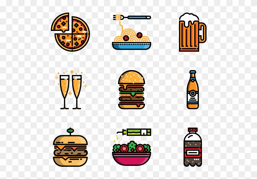 Food And Restaurant - Junk Food Sprite Clipart #501841