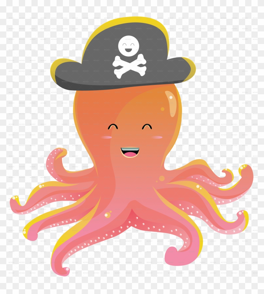 Cute Octopus Png Picture - Cute And Funny Cartoon Images Of Octopus Clipart #501951