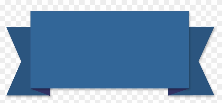 Banners - Blue Banner Transparent Background Clipart