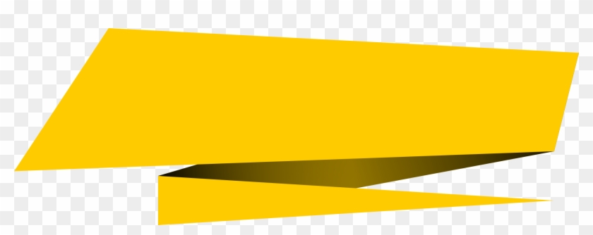 Free Download - Origami Banner Banner Png Clipart