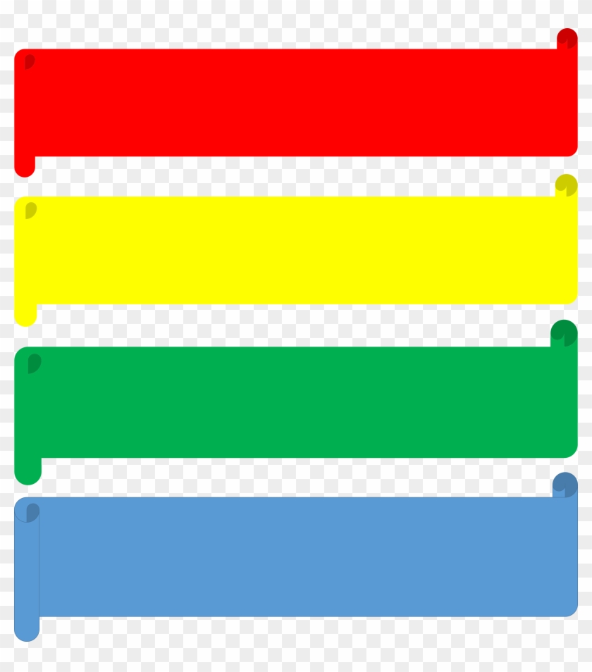 Scrolls Banners Template Label 880227 - ป้าย ข้อความ Png Clipart