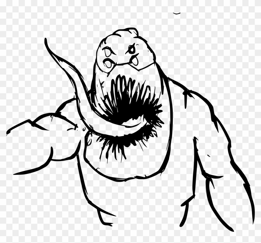 This Free Icons Png Design Of Hungry Demon Clipart #502481