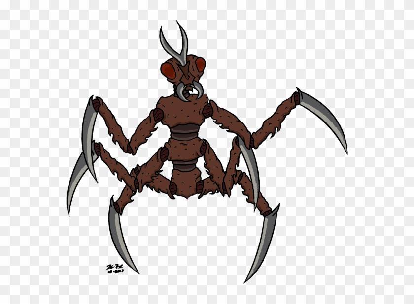 Blade Demon - Cartoon Clipart #502510