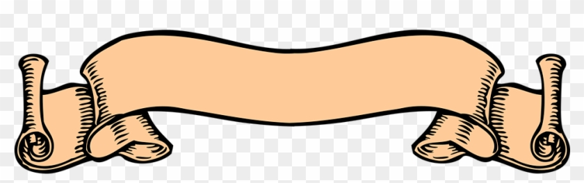 Vintage Cream Banner - Vintage Banner Png Clipart