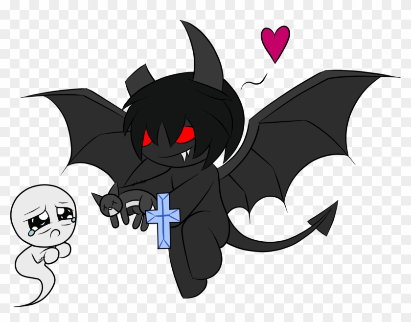 A Friendly Demon - Binding Of Isaac Demon Isaac Clipart #502662