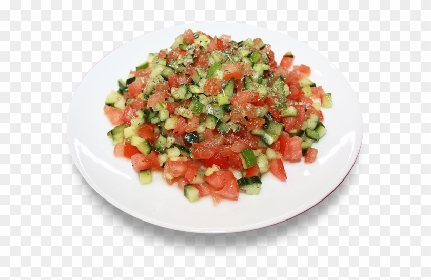 Graphic Royalty Free Hummus Pt Real Flavours Do M Dio - Israeli Salad Clipart