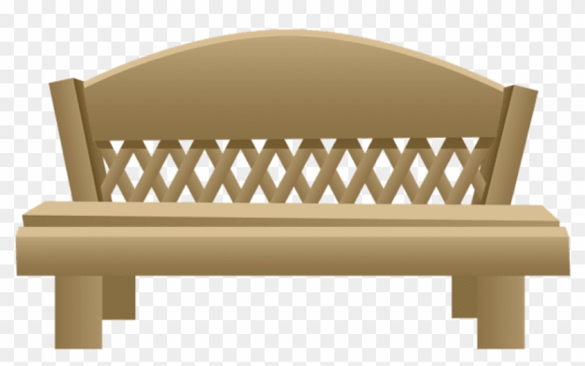 Free Png Download Garden Bench Transparent Clipart - Garden Bench Clipart Transparent