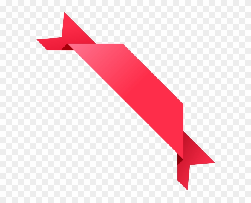 Corner Ribbon03 Pink Vector Data Svg Public Domain - Vector Graphics Clipart #503265