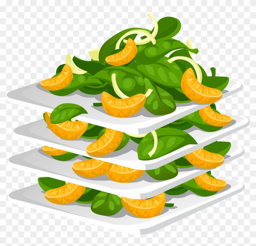 This Free Icons Png Design Of Food Spinach Salad Clipart #503526