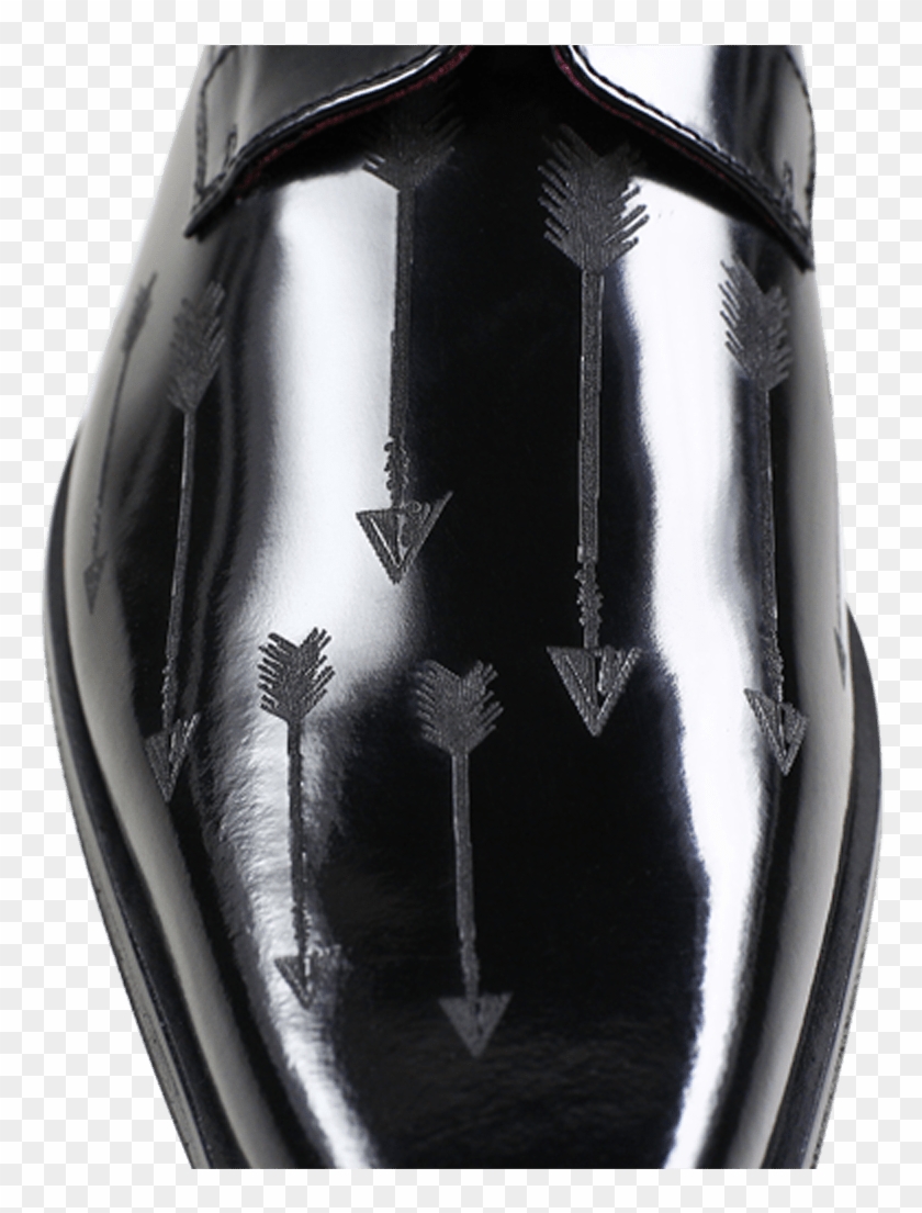 Derby Shoes Mark 5 Brush Black Lasercut Arrow New Hrs - Vase Clipart