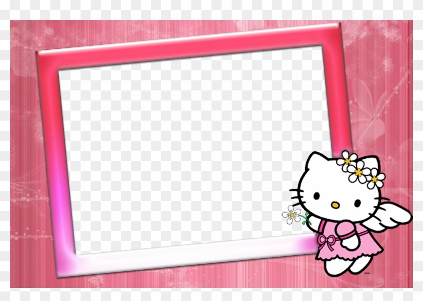 Hello Kitty Photo Frame Image - Hello Kitty Christmas Colouring Pages Clipart