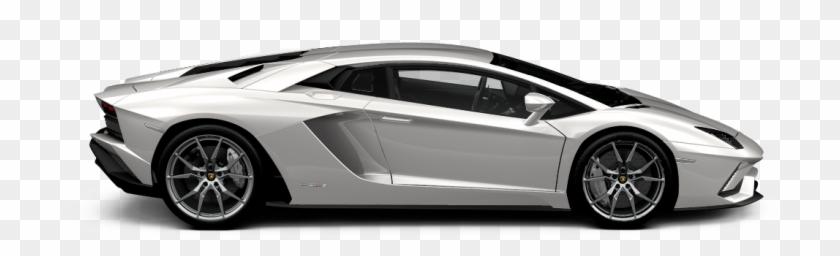 Lamborghini Side Png - Lamborghini Aventador Off White Clipart #504255