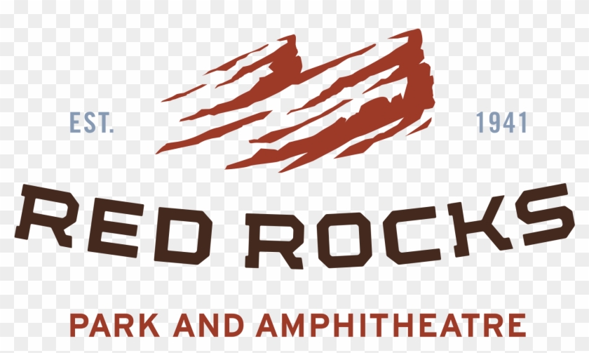 Red Rocks Logo Png Transparent - Red Rocks Amphitheater Logo Clipart