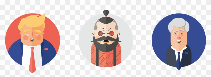 Karta Gps Funny Voices Includes Trump - Illustration Clipart