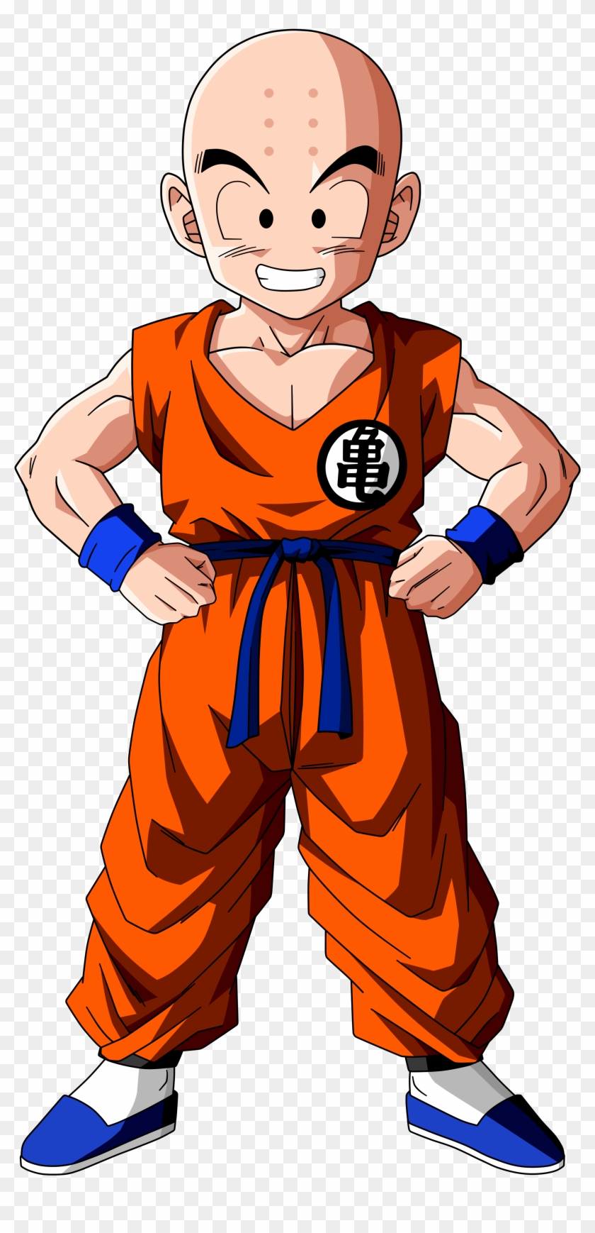 Personajes Dragon Ball Png - Dragon Ball Z Krilin Clipart #504502