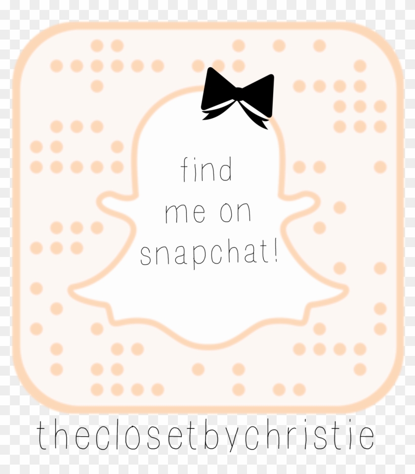 Find Me On Snapchat - Illustration Clipart