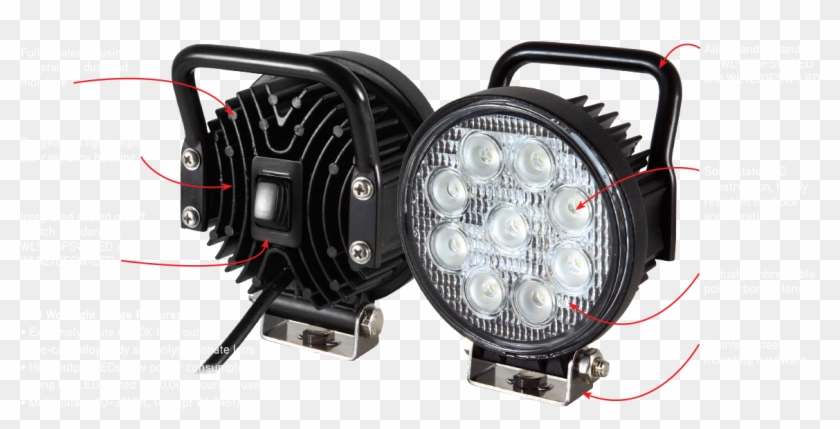 Xray Vision Led Worklights Features Xray Vision Led - Automotive Led Lights Logo Png Clipart #504862