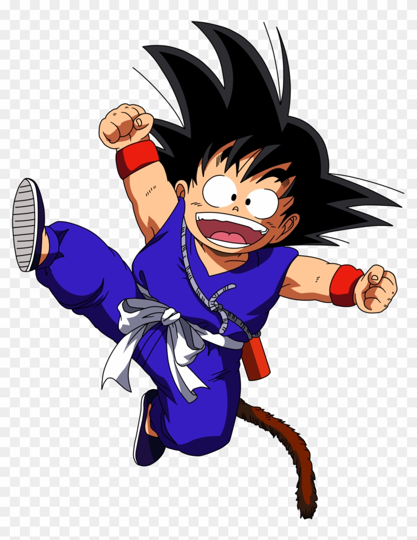 Dragon Ball Kid Goku - Goku En Dragon Ball Clipart #505021