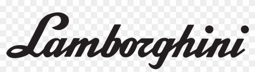 Lamborghini Text Logo - Lamborghini Logo Clipart