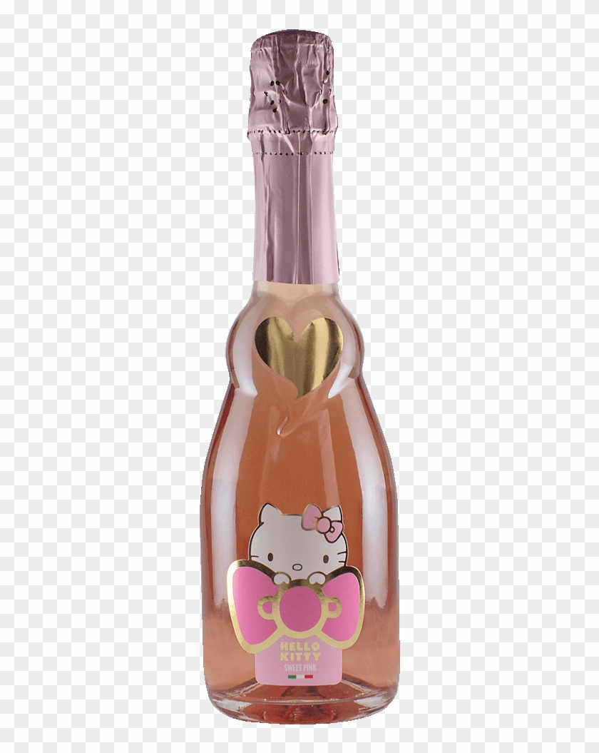 Hello Kitty Sweet Pink Sparkling Wine - Hello Kitty Sweet Pink Sparkling Rose Clipart