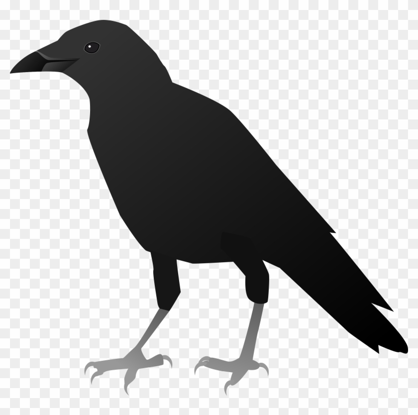 Png Free Stock - Crow Clipart Transparent Png #505175