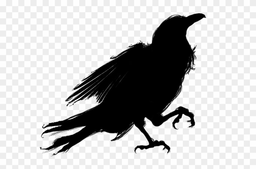600 X 600 10 - Crow With Transparent Background Clipart #505277