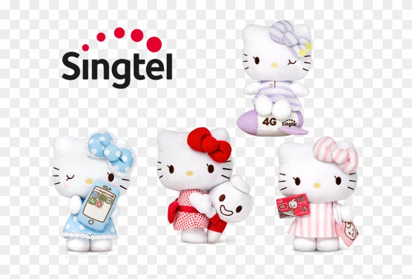 Image - Singtel - Limited Edition Hello Kitty Plush Clipart #505298