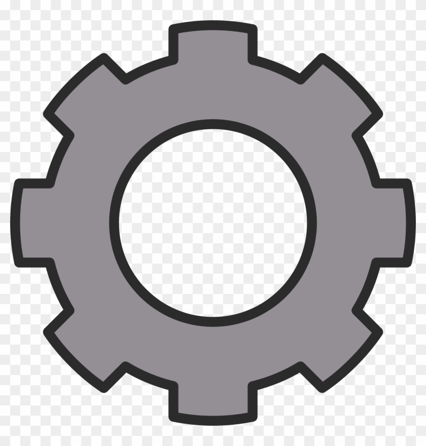600 X 600 6 - Grey Gear Clipart - Png Download #505439