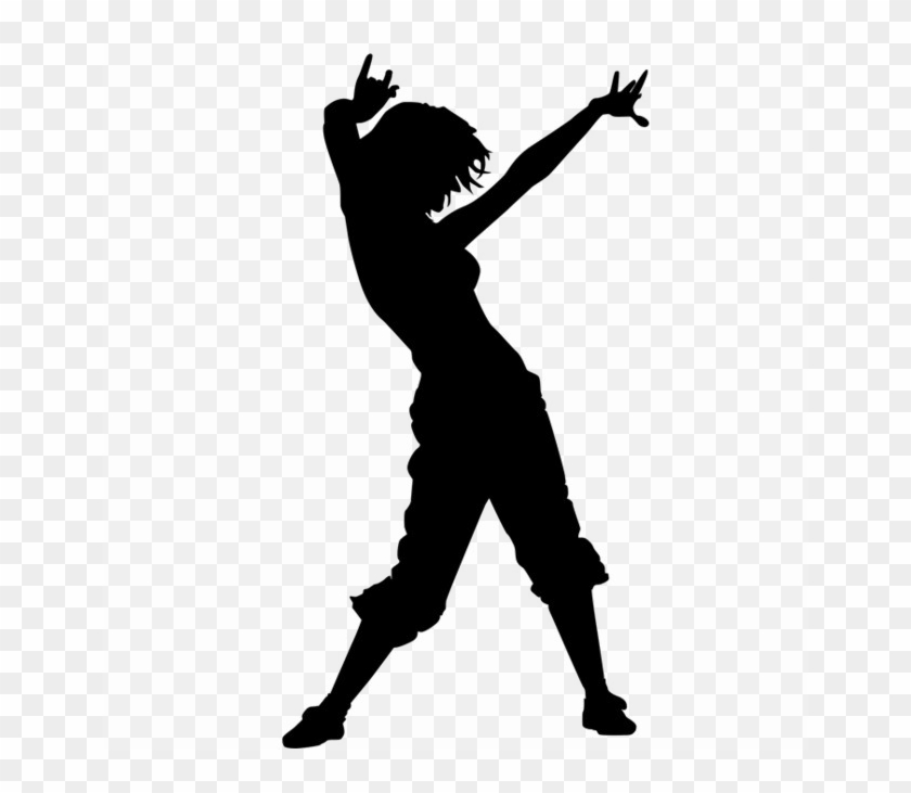 Action Dance Png Transparent Image - Silhouette Clipart #505484