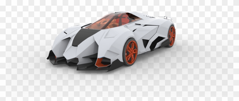 Lamborghini Egoista Concept - Lamborghini Aventador Clipart #505641
