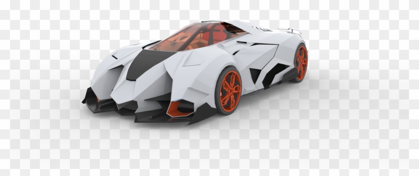 Lamborghini Egoista Concept - Lamborghini Aventador Clipart