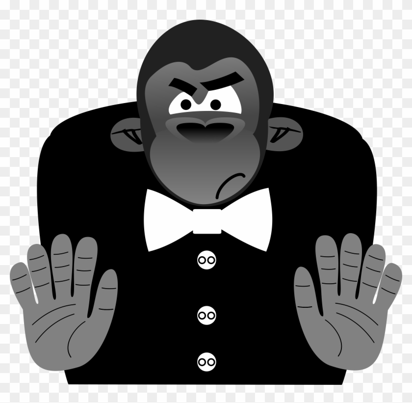 This Free Icons Png Design Of Gorilla Toon Clipart #505737