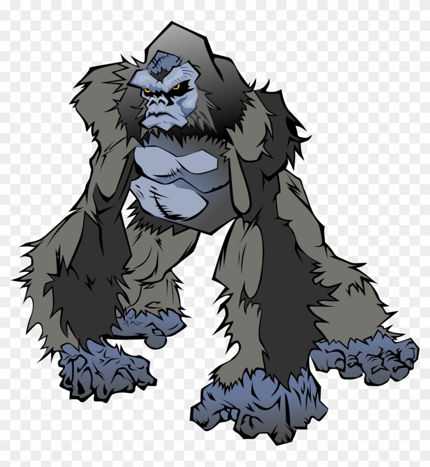 Gorilla Png - Animated Angry Gorilla Png Clipart@pikpng.com